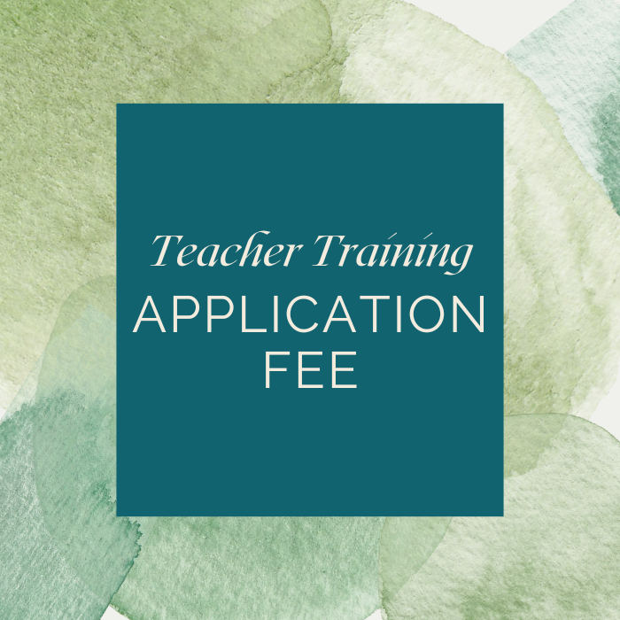 Teacher Training - Application Fee