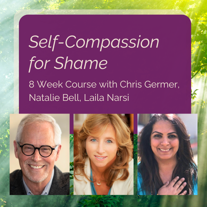 February 26, Wednesdays 9-11:30am PT, Self-Compassion for Shame 8 Week Course