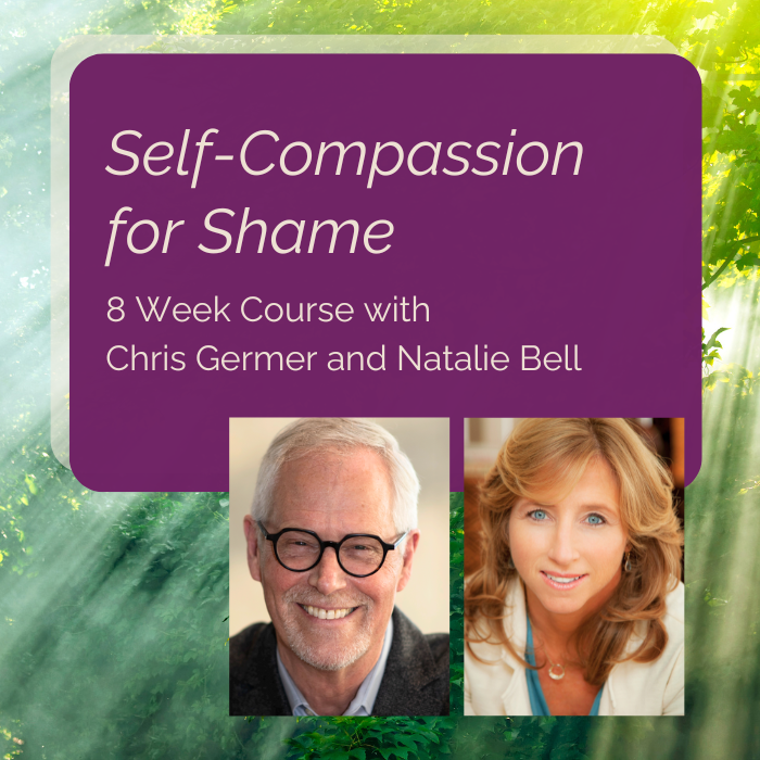 October 28, Tuesdays 9-11:30am PT, Self-Compassion for Shame 8 Week Course