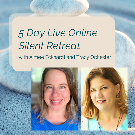 April 25th-30th, 5-day Live Online Silent Retreat with Aimee Eckhardt and Tracy Ochester